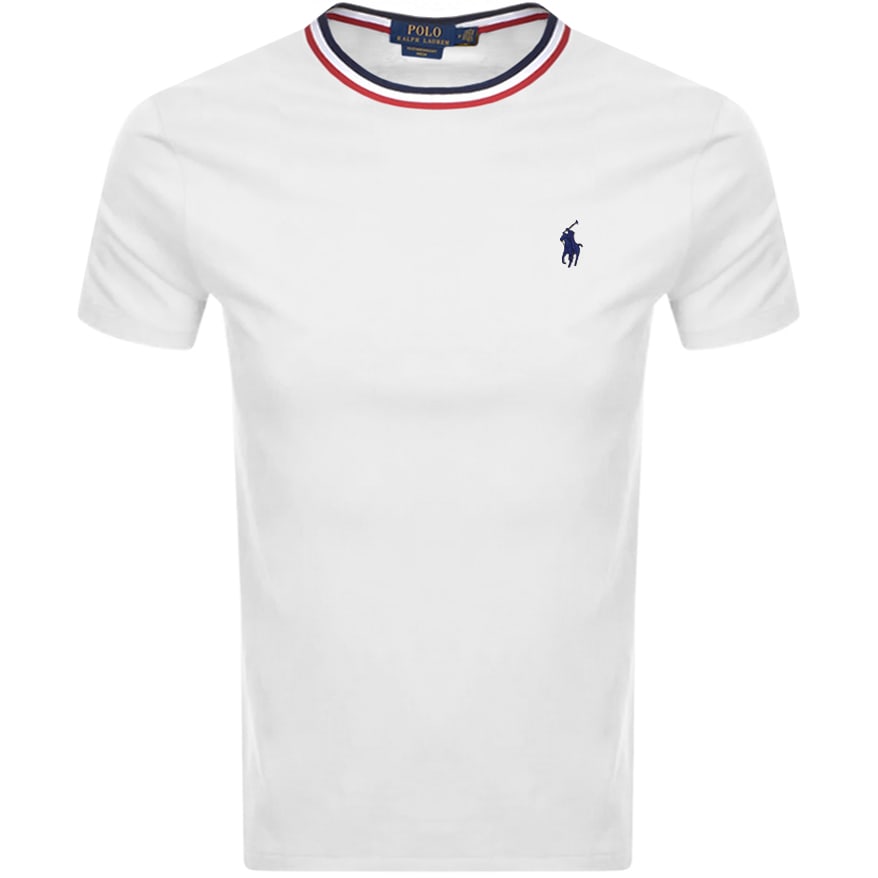Alternative Image for ProductRalph Lauren Featherweight Mesh T Shirt White1
